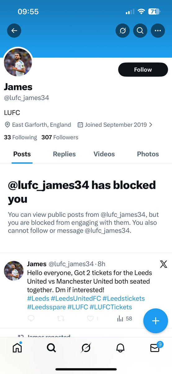 George245262's tweet image. These are just a few of the Leeds united ticket scammers. Just wanted to make Leeds fans aware and not get tricked into buying off them.

-
#lufc #leedsunited #alaw #lufctickets #mot @LUFCTickets @lufcticketswaps #PremierLeague #tickets #scammers