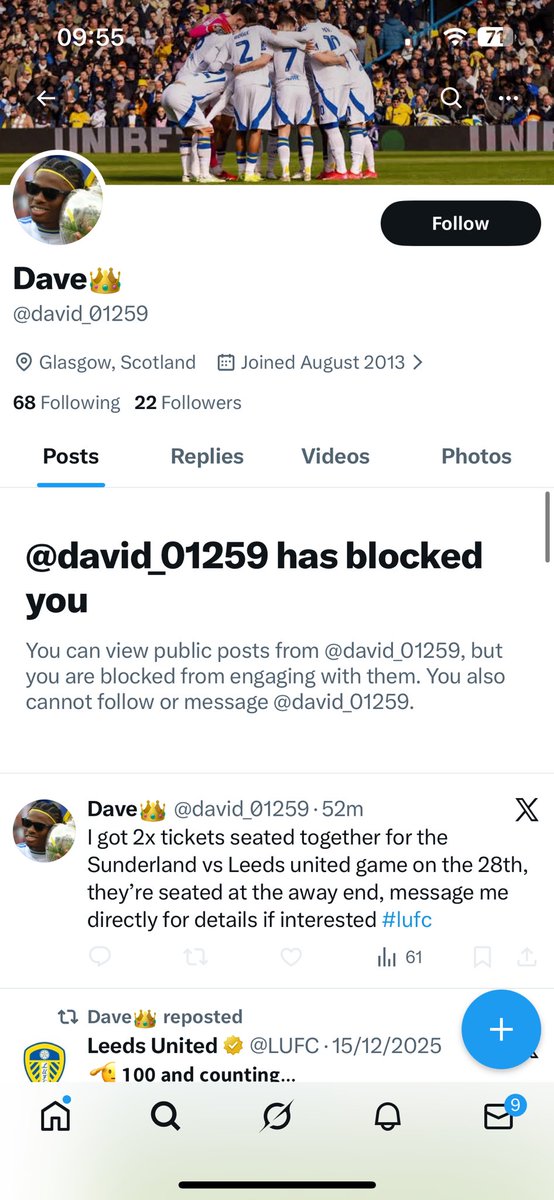 George245262's tweet image. These are just a few of the Leeds united ticket scammers. Just wanted to make Leeds fans aware and not get tricked into buying off them.

-
#lufc #leedsunited #alaw #lufctickets #mot @LUFCTickets @lufcticketswaps #PremierLeague #tickets #scammers
