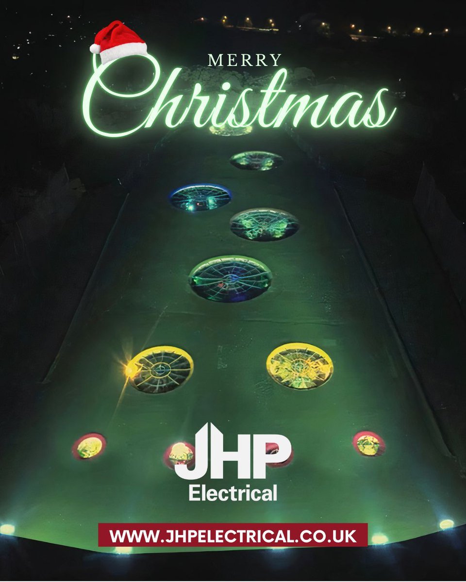 JHPElectrical's tweet image. From us all at JHP Electrical, we’re wishing you a bright, joyful holiday season and a happy New Year.  Thank you for your continued support! 

#ElectricalContractor #Electrician #SportsLighting