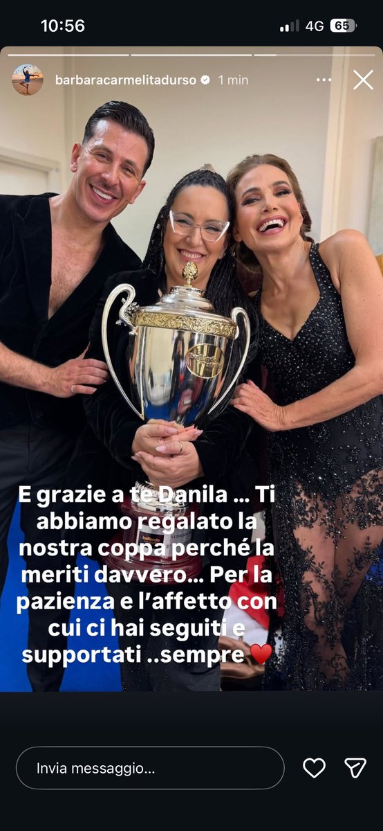 Carmelona5's tweet image. Un bellissimo gesto 🥺❤️

#BallandoConLeStelle