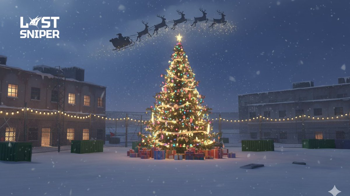 playlastsniper's tweet photo. 🎄 Merry Christmas &amp; Happy New Year ❄️

Thank you to all the snipers who stood with us through every battle.

This holiday season, take a moment to reload, refocus, and prepare - because 2026 will demand sharper aim and stronger instincts.

See you in the next year. 🎯 https://t.co/1HvcnRfOSN