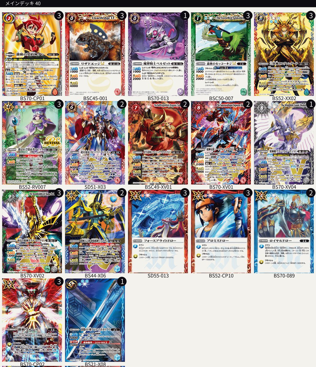 バトスピ　激覇　タウラス激覇 タウラス型激覇 セッコーキジLTがベルゼットとネオマザーコアの枠を