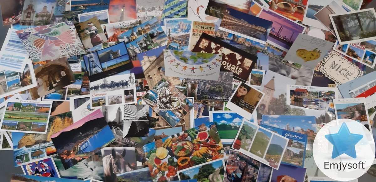 Emjysoft's tweet photo. Des cartes postales venues du monde entier 💌
Dans mes logiciels, j’ai proposé un geste simple inspiré du Postcardware...

Honnêtement, je ne m’attendais pas à ce qui a suivi…

L’histoire complète ici 👉
https://t.co/WJEv7e9zxN

#Postcardware #Gratitude #indiedev  #partage https://t.co/jXScNmxvFX