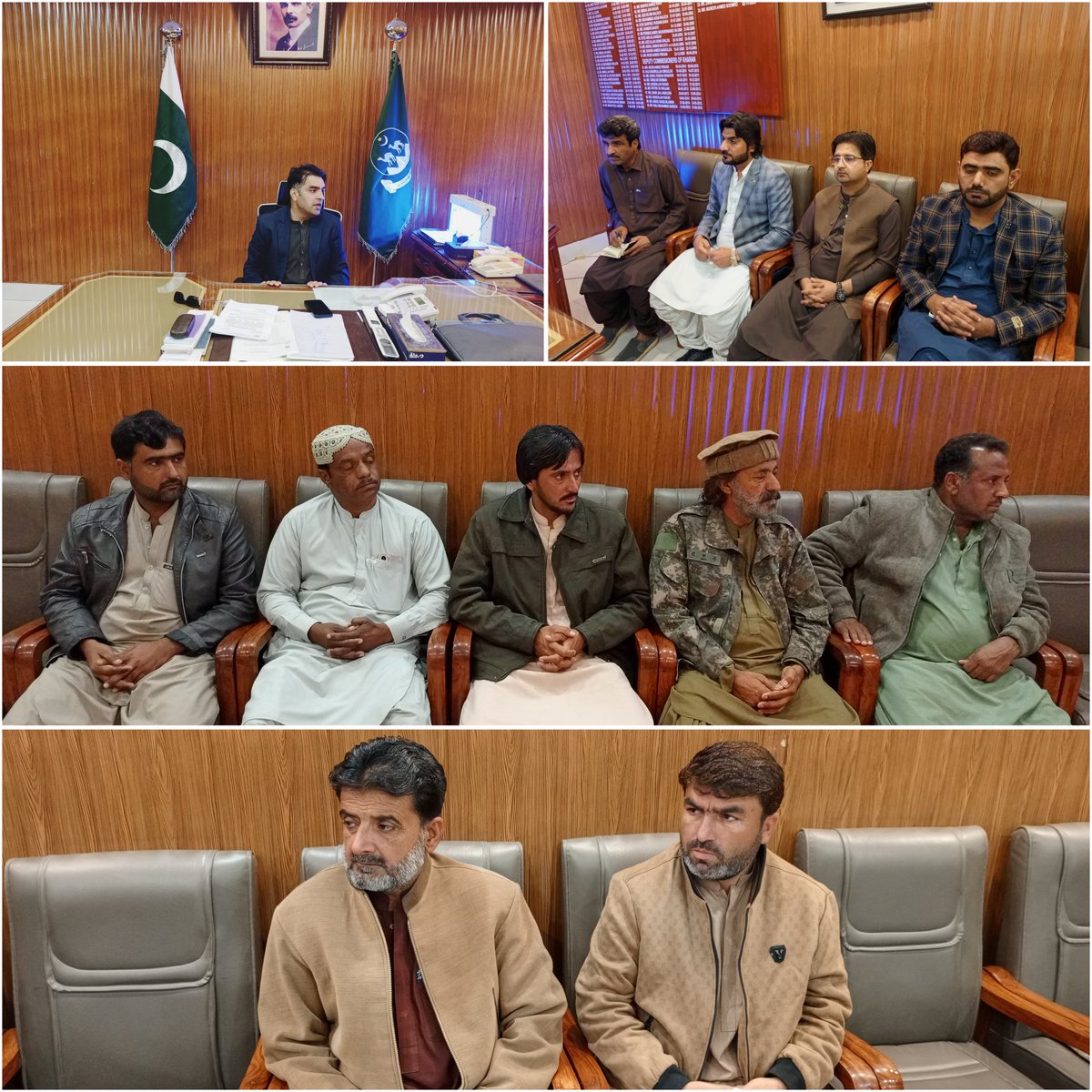 ڈپٹی کمشنر خاران منیر احمد سومرو کی زیر صدارت ضلع خاران میں پوست کی کاشت کی روک تھام سے متعلق اجلاس منعقد ہوا، جس میں غیر قانونی کاشت کے خلاف زیرو ٹالرنس پالیسی اور بلا امتیاز سخت کارروائی کا اعلان کیا گیا۔
<a href="/CMOBalochistan/">Chief Minister's Office Balochistan</a> 
<a href="/dpr_gob/">Govt. of Balochistan</a>