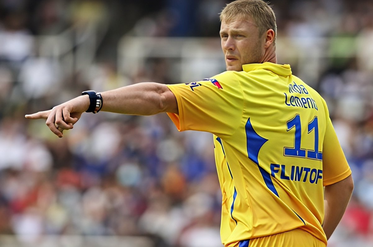 kpsakthi's tweet photo. Name a random player who was once a part of CSK.💛

I'll start : Andrew Flintoff. https://t.co/hduVg0KUu4