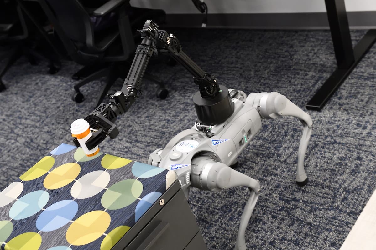 IakovenkoVal's tweet photo. Proud to be part of the opening of the Geriatrics Engineering Hub at Johns Hopkins University 🎓

Our robots are helping explore how robotics can support mobility, safety, and independence for older adults — proving that innovation in healthcare is about today, not the distant future.

Technology that empowers people. 🤖🦾