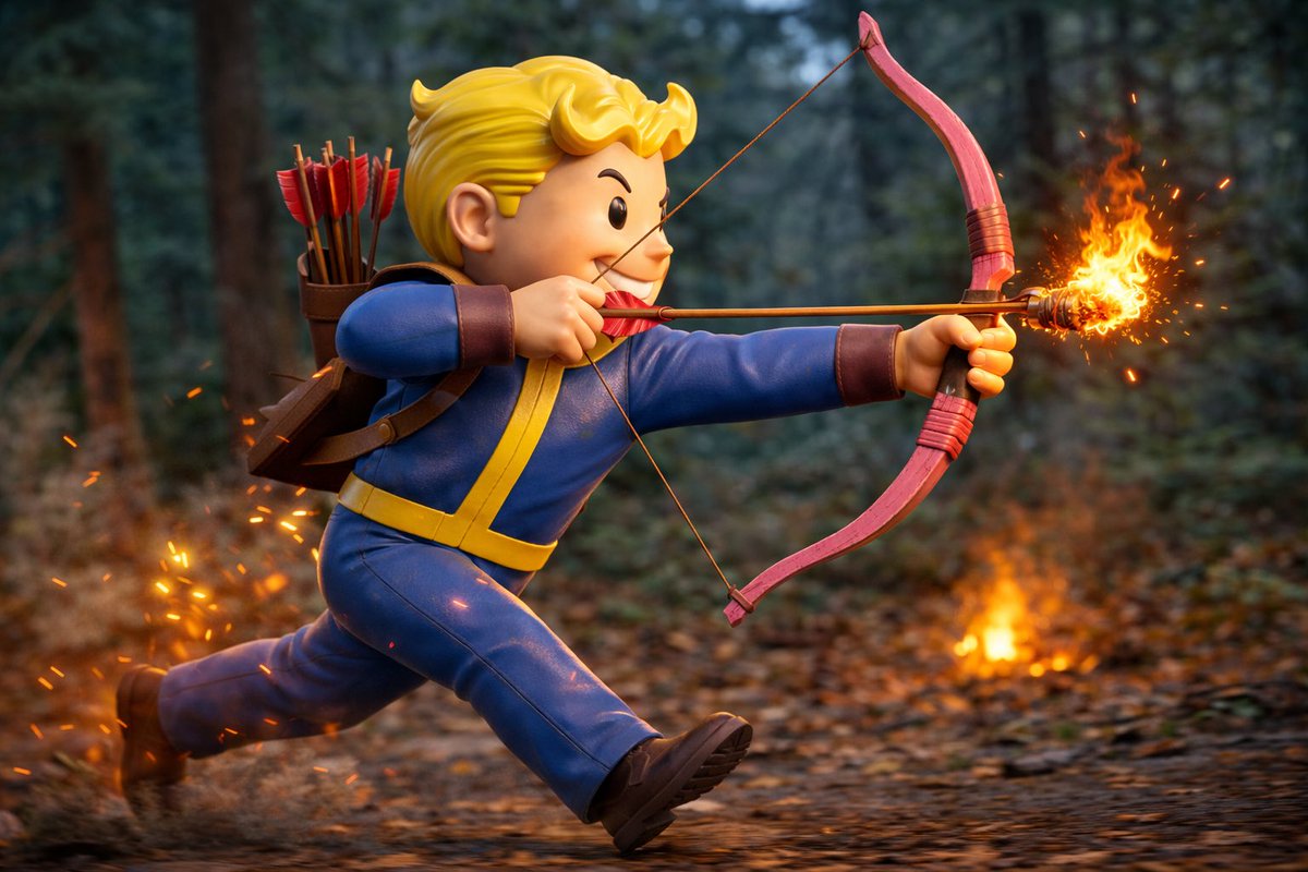 #Fallout76

何気に弓って全然使った事無かったけど、普通に強くて跳弾も面白いし、モハビウェイストランドに草生える。

バーニングラブ🩷

コンパウンドボウラブ🩷