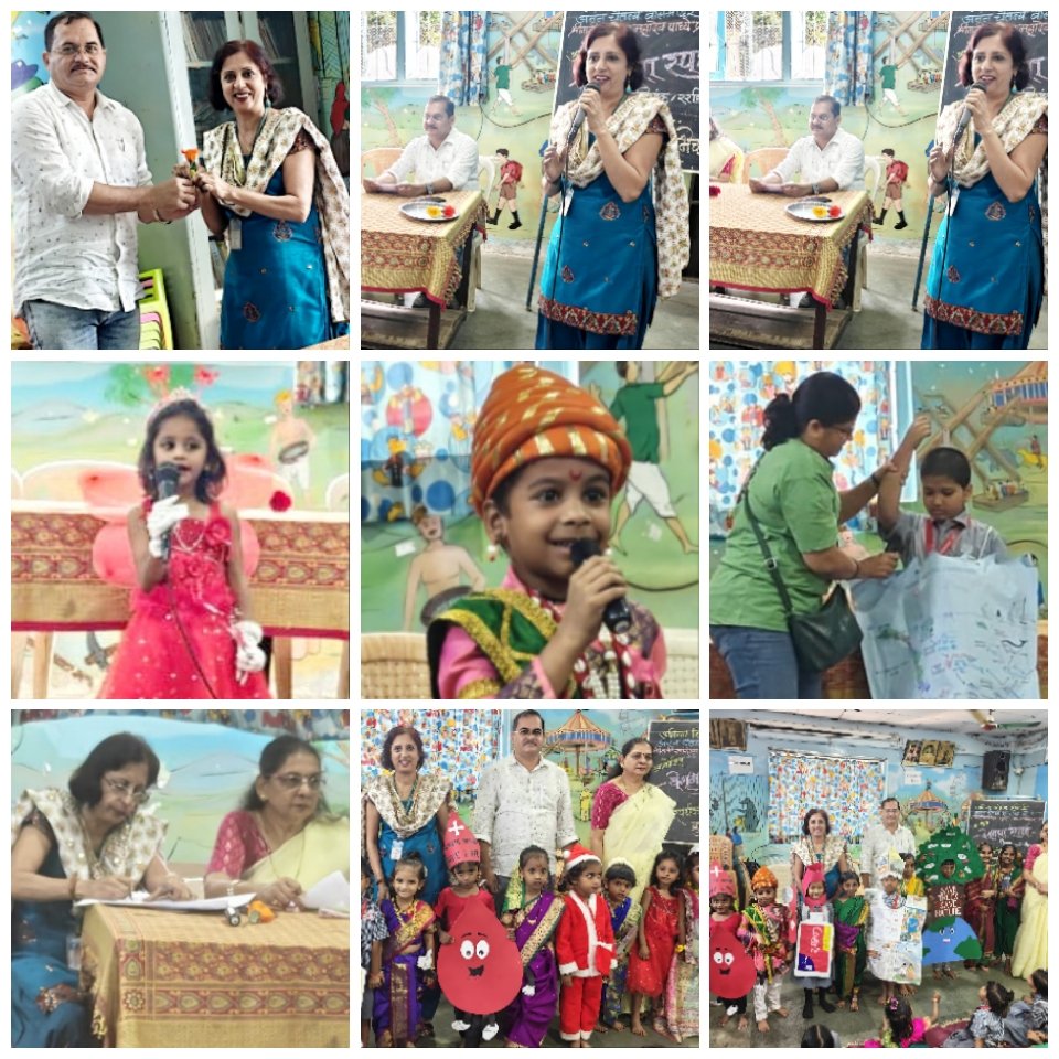 They have come from very humble families.Some belong to tribal habitats of SGNP, yet innovative. The teachers are trying their level best to bring them into the main stream. Fun to see them &amp; listen. It was challenging &amp; hard. #judge 
 #fancydresscompetition #teacherslife