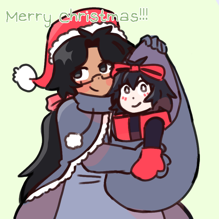 I'll probably post oc art for Christmas so have these two early!!  #amarah #amarahforsaken #twotime #TwoTimeforsaken