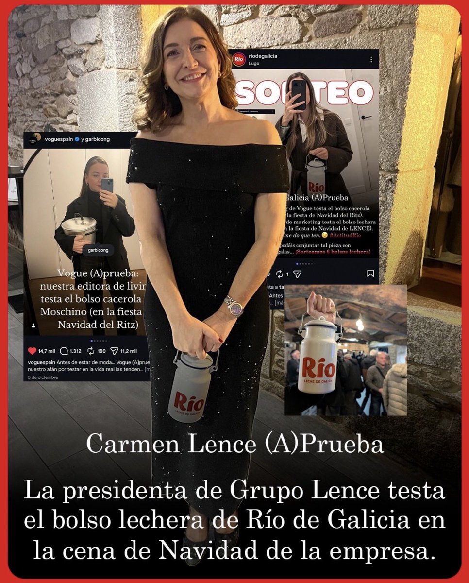 Moschino puxo de moda un bolso cacerola.
Nós propoñemos o bolso leiteira 😉🐮🩵
Porque a vida é demasiado curta para tomarnos a nós mesmos tan en serio.

#ActitudRío