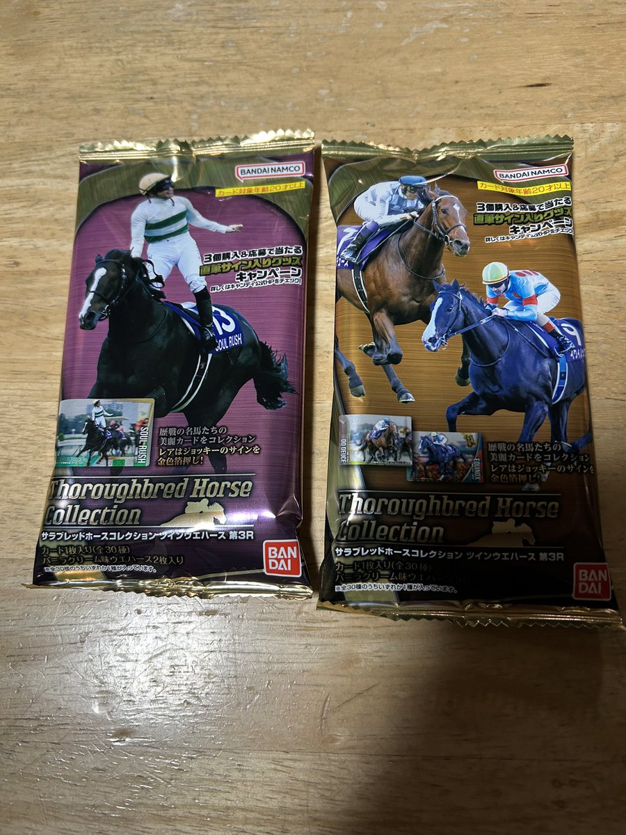 サラブレッドホースコレクション第3R買いました。 課金ガッツポーズ💪