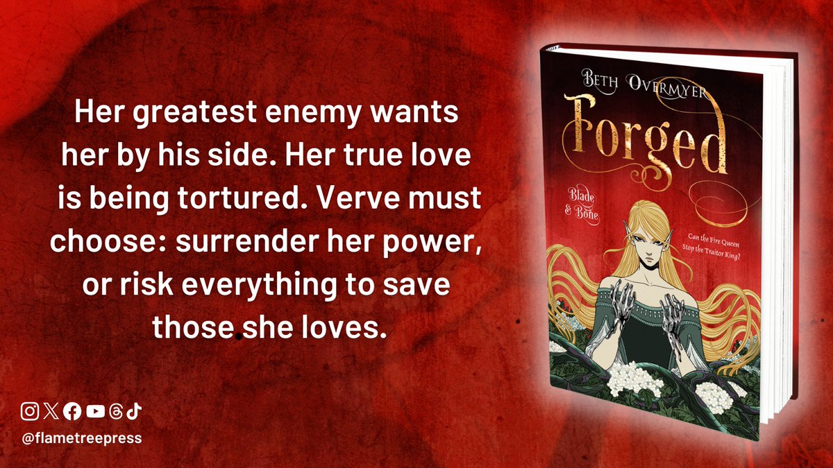 flametreepress's tweet image. Once prophesied, now hunted. Verve’s enemies close in. #Forged @bethyo flametr.com/45cpDpn