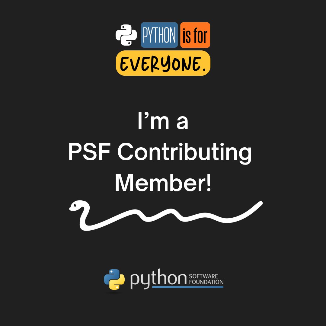 Python Software Foundation tweet media