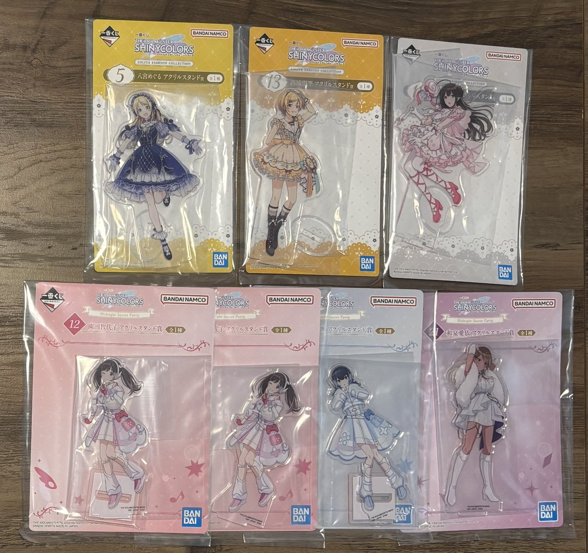 【匿名配送】 miwa 新品未開封 アクリルスタンド マイルストーン大運動会 交換・譲渡】シャニマス 一番くじ Midnight Secret Party アクスタ 求