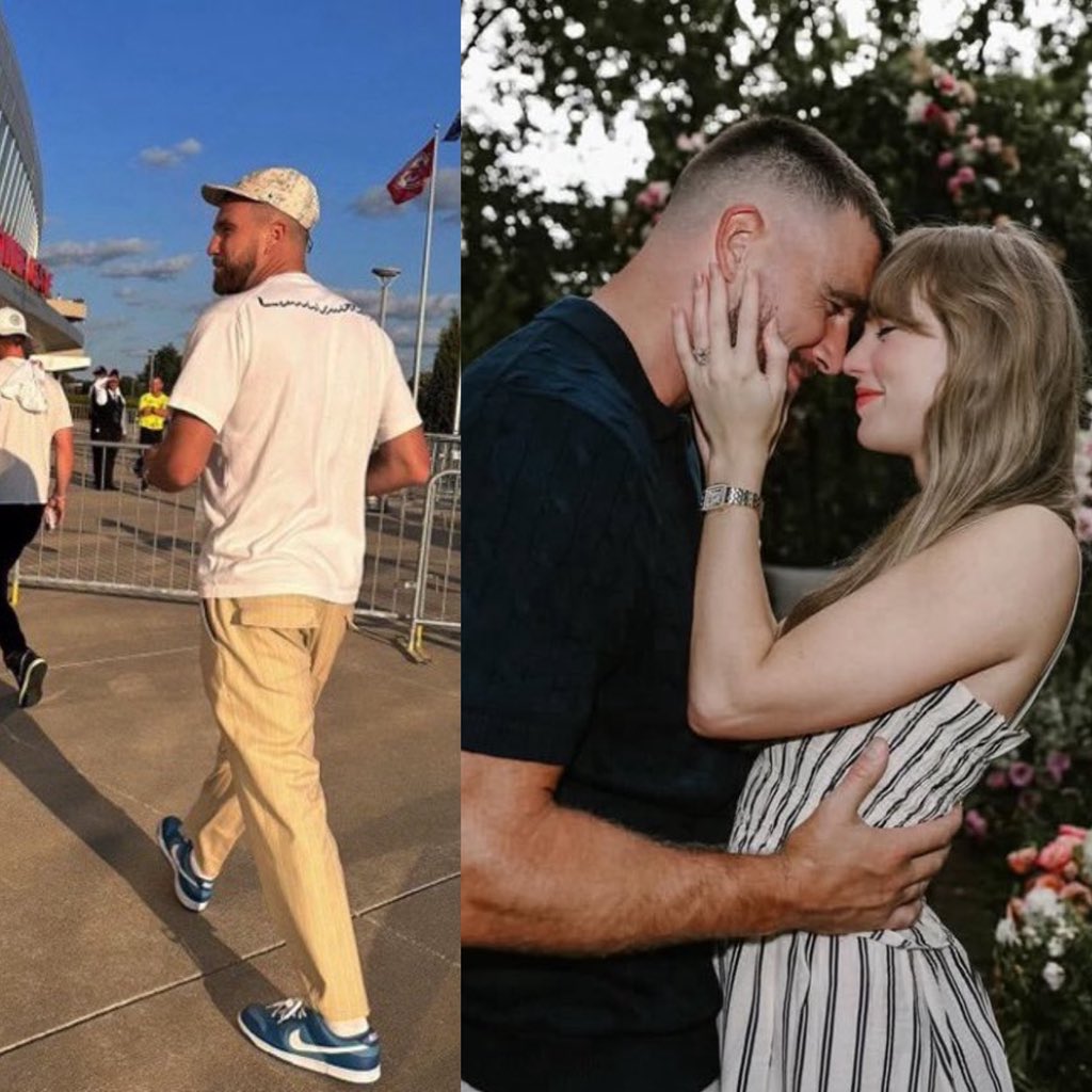 theTSupdates's tweet image. ‼️| Travis Kelce’s letter to Taylor Swift before the last “Eras Tour” show: