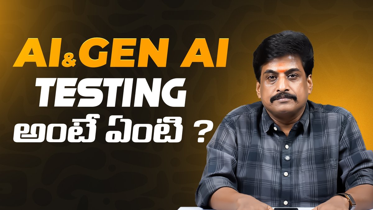 QTTWorld's tweet image. 🚀AI Testing vs Gen AI Testing 
Skills required &amp;amp; career opportunities explained by Quality Thought
▶️Watch Full Video: youtu.be/eX46MVky3Z0
🔗More Info: linktr.ee/qualitythought…
📞8977169236
📍Ameerpet | Madhapur
#QualityThought #AITesting #GenAITesting #QATesting #TechCareers