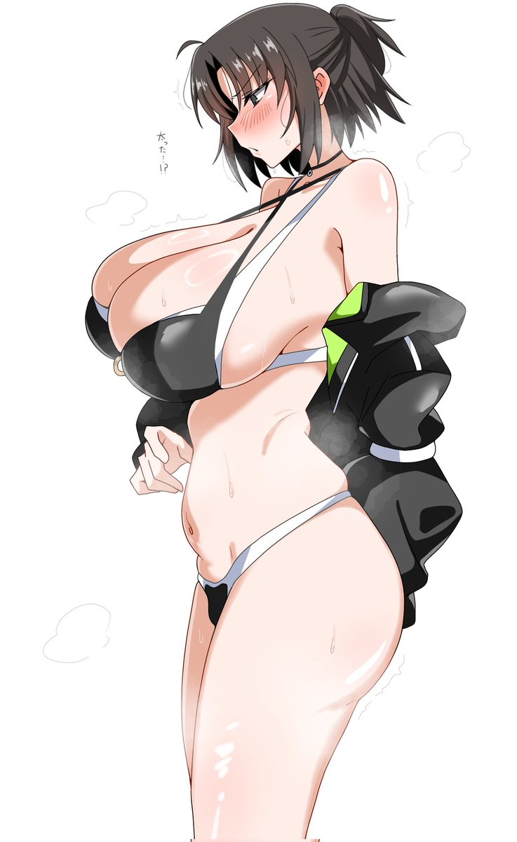 ムチムチな水着両儀式(玉兎) 