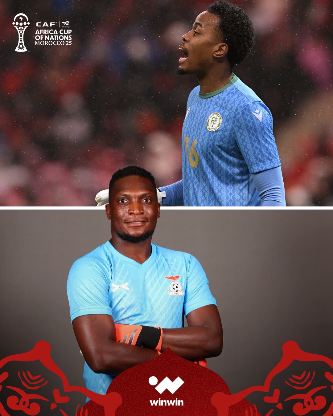 الكلمة للحراس القمري أحمد باندور والزامبي ويلارد موانزا تصدّوا ببراعة لركلتي جزاء رحيمي وتوريه في المباراتين الأولى والثانية من كأس أمم أفريقيا 