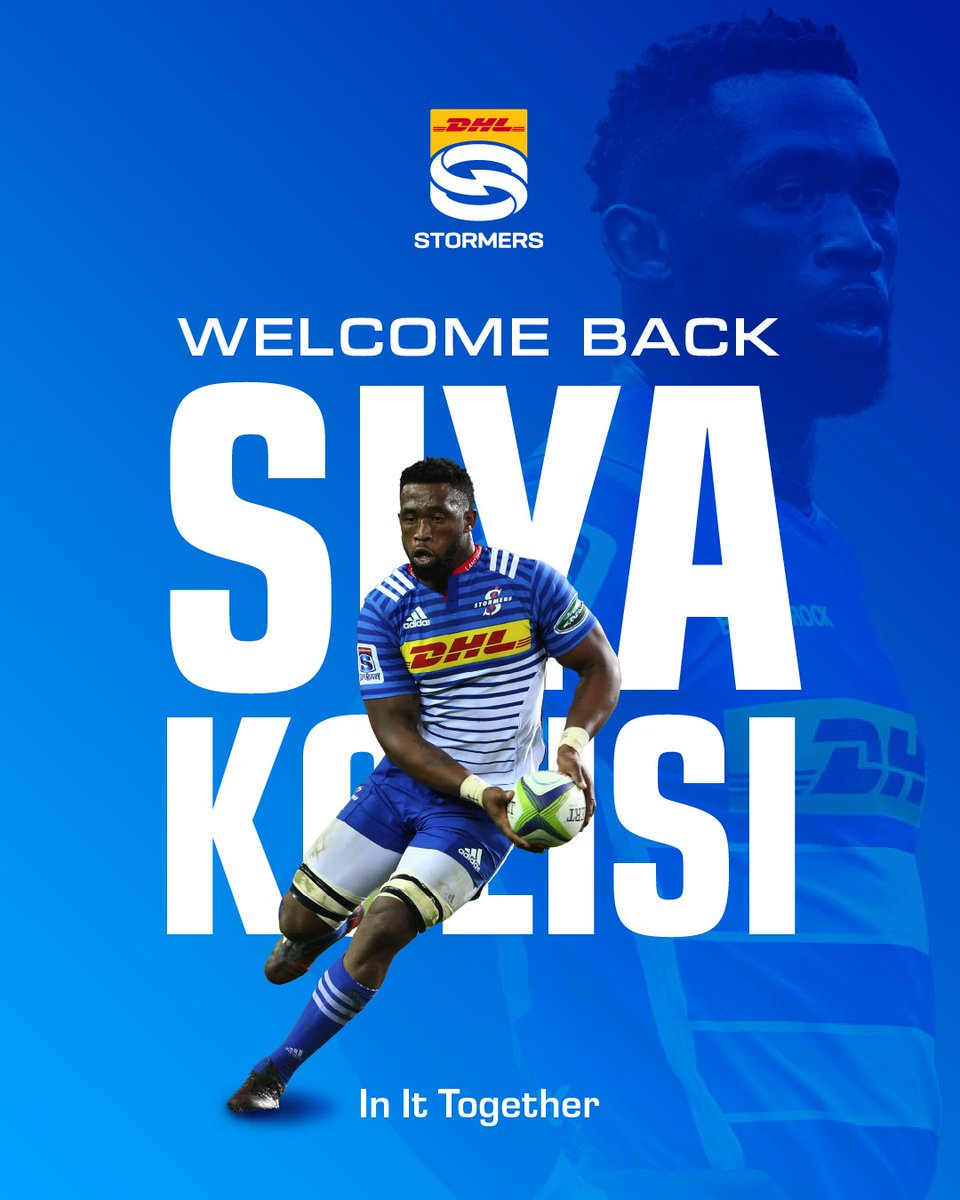 THESTORMERS's tweet image. We will welcome back iconic Springbok captain Siya Kolisi at the end of the season.

'I have such incredible memories of my time at the DHL Stormers, the way I was embraced by the fans in my formative years has never left me'

Full story stormers.co.za/kolisi-coming-…

#inittogether