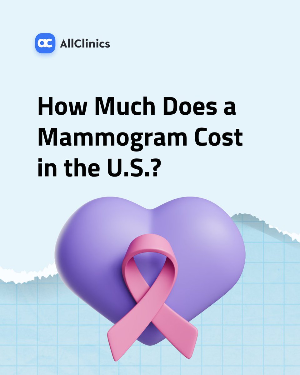 AllClinics_io's tweet photo. 🔍 How Much Does a Mammogram Really Cost?

Mammograms are essential for women’s health, but costs vary by hospital, insurance, and technology. Know what to expect and avoid surprises.

👉 Full guide: https://t.co/duaDJhKJM1

#Mammogram #HealthcareCosts https://t.co/enywtxjEl2