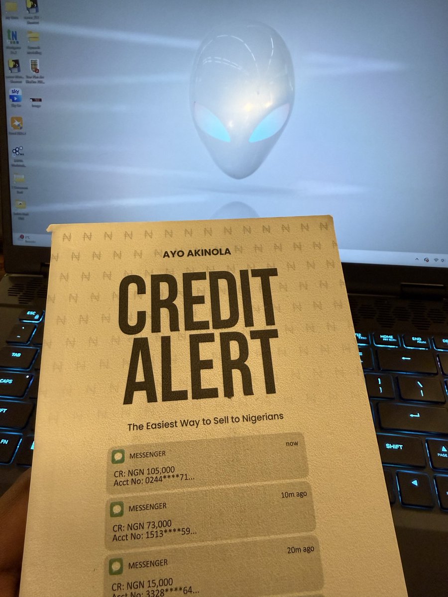 Current read:

Credit Alert 

By

<a href="/AyAkinola/">Ayo Akinola™</a>