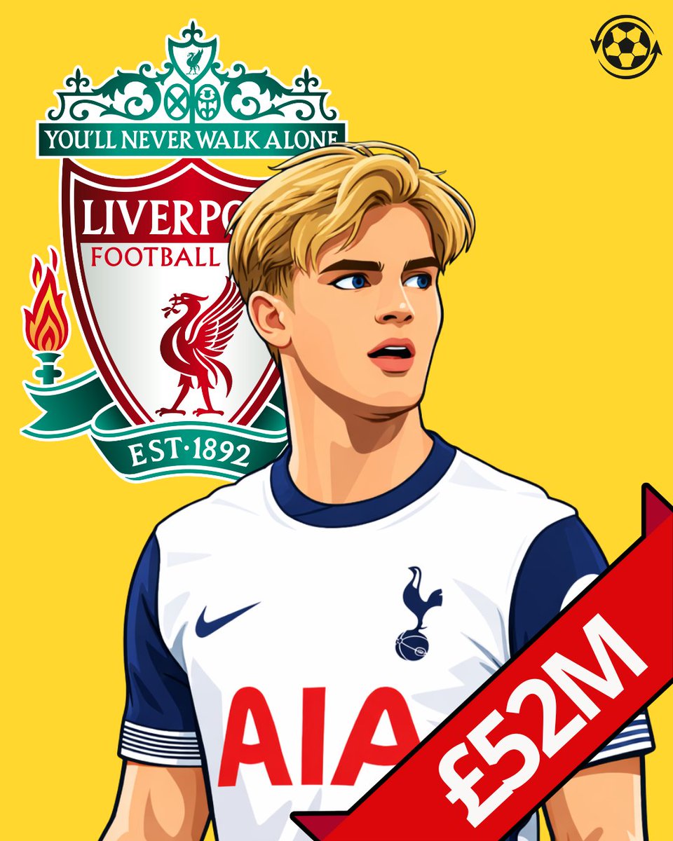 DeadlineDayLive's tweet image. 🚨 Liverpool are considering a bid of £52M to try and sign Tottenham Hotspur midfielder Lucas Bergvall in January.

The fee offered by Liverpool is unusual for a 19-year-old player and reflects the status Lucas Bergvall has achieved at Spurs.

They want to get ahead of other…