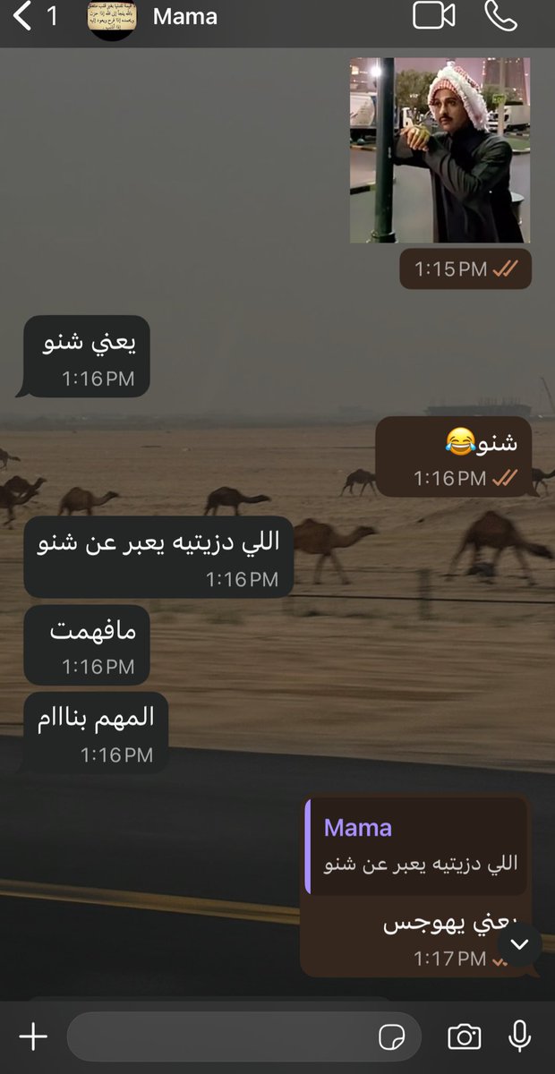 weevbl's tweet image. سؤال هل ماما حلتيته؟