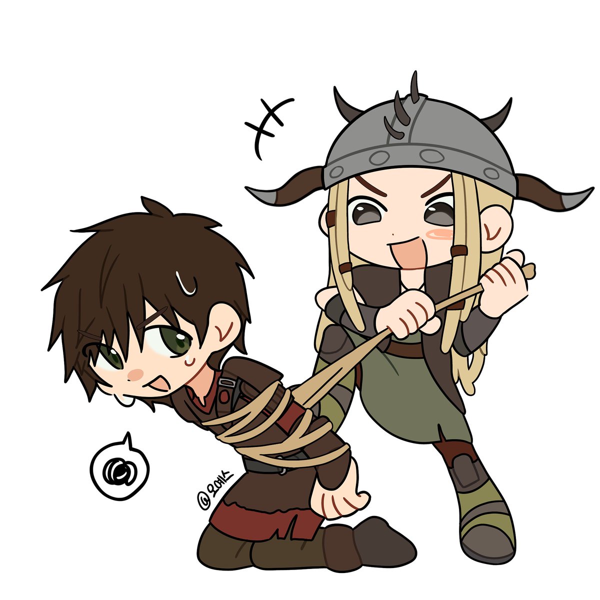 히컵 체포!
#httyd #hiccuphaddock #tuffnut