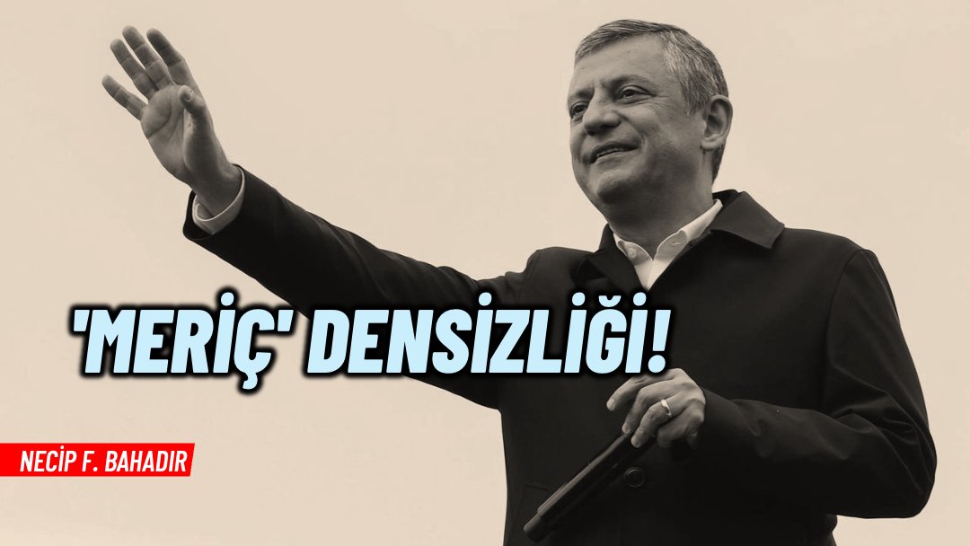 Özgür Özel’in #Meriç densizliği!
<a href="/NecipfBahadir/">Necip F. Bahadır</a> #sesliköşeler 

youtu.be/jBCDtOVDbtE