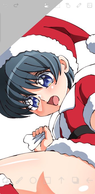 小さなサンタさん可愛く描けた
0時ぴったりに投稿するよ〜 