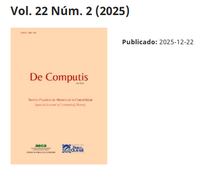 🔴📚La Revista Española de Historia de la Contabilidad, #DeComputis, editada por #AECA y la <a href="/pablodeolavide/">Pablo de Olavide</a> , ha publicado el Vol. 22, Núm. 2, Diciembre 2025
➡f.mtr.cool/rowqcejnrp