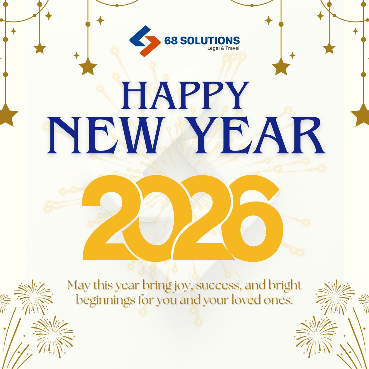 𝐇𝐀𝐏𝐏𝐘 𝐍𝐄𝐖 𝐘𝐄𝐀𝐑 𝟐𝟎𝟐𝟔 ✨

As we welcome 2026, 68Solutions would like to extend our warmest wishes to you and your loved ones.

Here’s to a successful, smooth, and inspiring 2026 ahead.

Contact us (+84) 982 500 802
