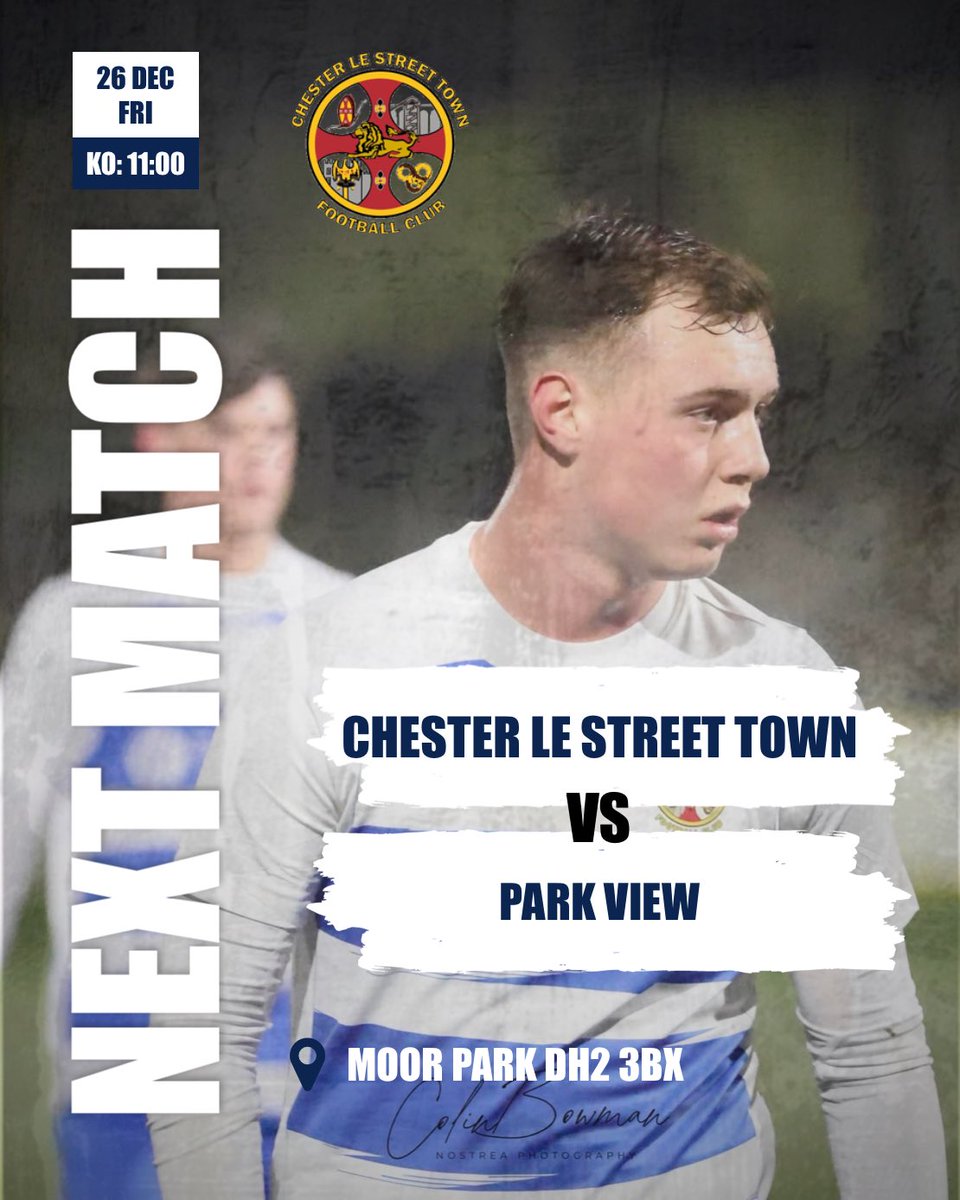 CestrianTweet's tweet image. We don’t want you wishing Christmas away but you do get to see the lads back at Moor Park on Boxing Day, 11am kick off. Brush of the hangover, stick on the new trainers, bring the Christmas chocolates if you want but most importantly get down and support the lads 🔵⚪️🔵⚪️