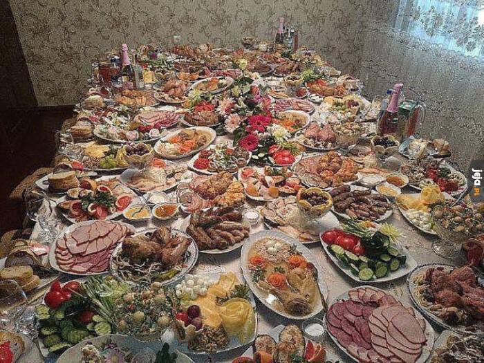 U mnie wigilia gotowa.