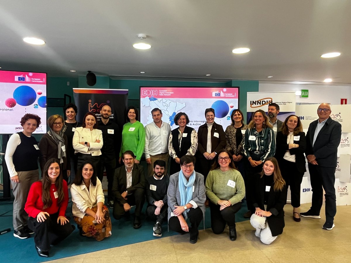 🤝 En #AsDIH cerramos octubre con un Encuentro Interregional en el que recibimos a nuestros compañeros de <a href="/INNDIHVlcRegion/">INNDIH</a>, el EDIH de la Comunidad Valenciana. 

Esta cita sirvió para ahondar en los retos y oportunidades de nuestro día a día.