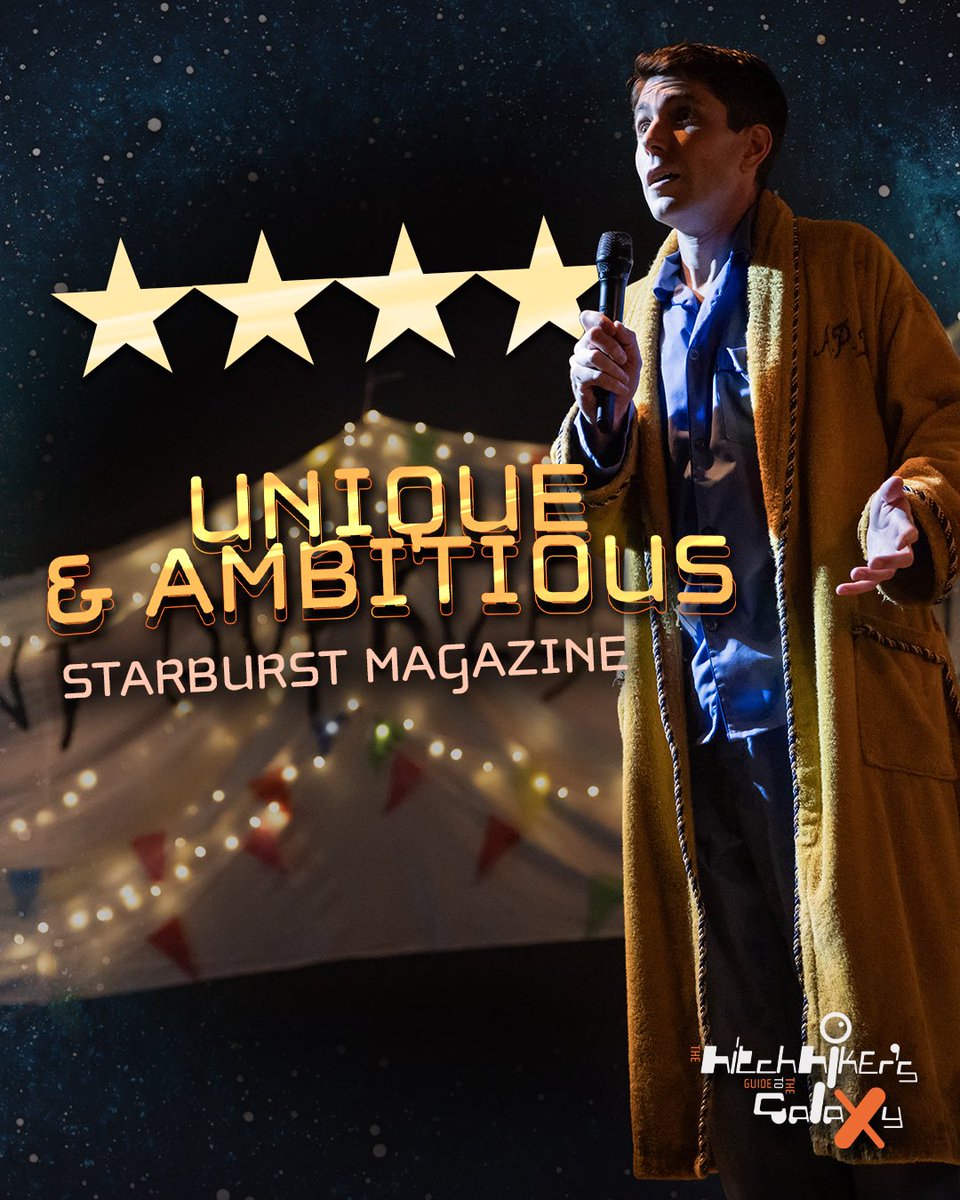 The Hitchhiker’s Guide To The Galaxy Live tweet media