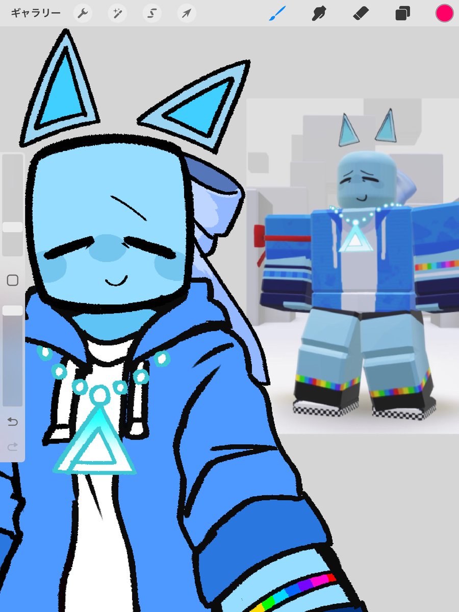 自デザボス泣きちゃん