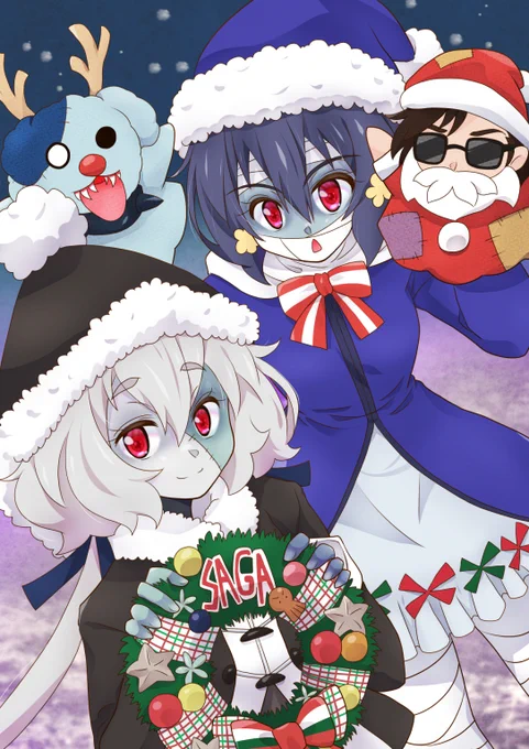 せっかくのゾンサガYearだからクリスマスイブイブに過去絵再掲など #ゾンビランドサガ