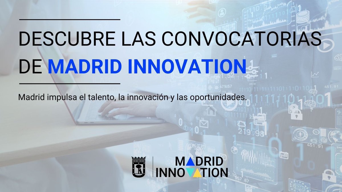 📢 Convocatorias abiertas
Encuentra el concurso, premio, subvención o proyecto innovador que estabas buscando e infórmate para no perder ninguna oportunidad. 🚀

👉 madridinnovation.es/iniciativas/