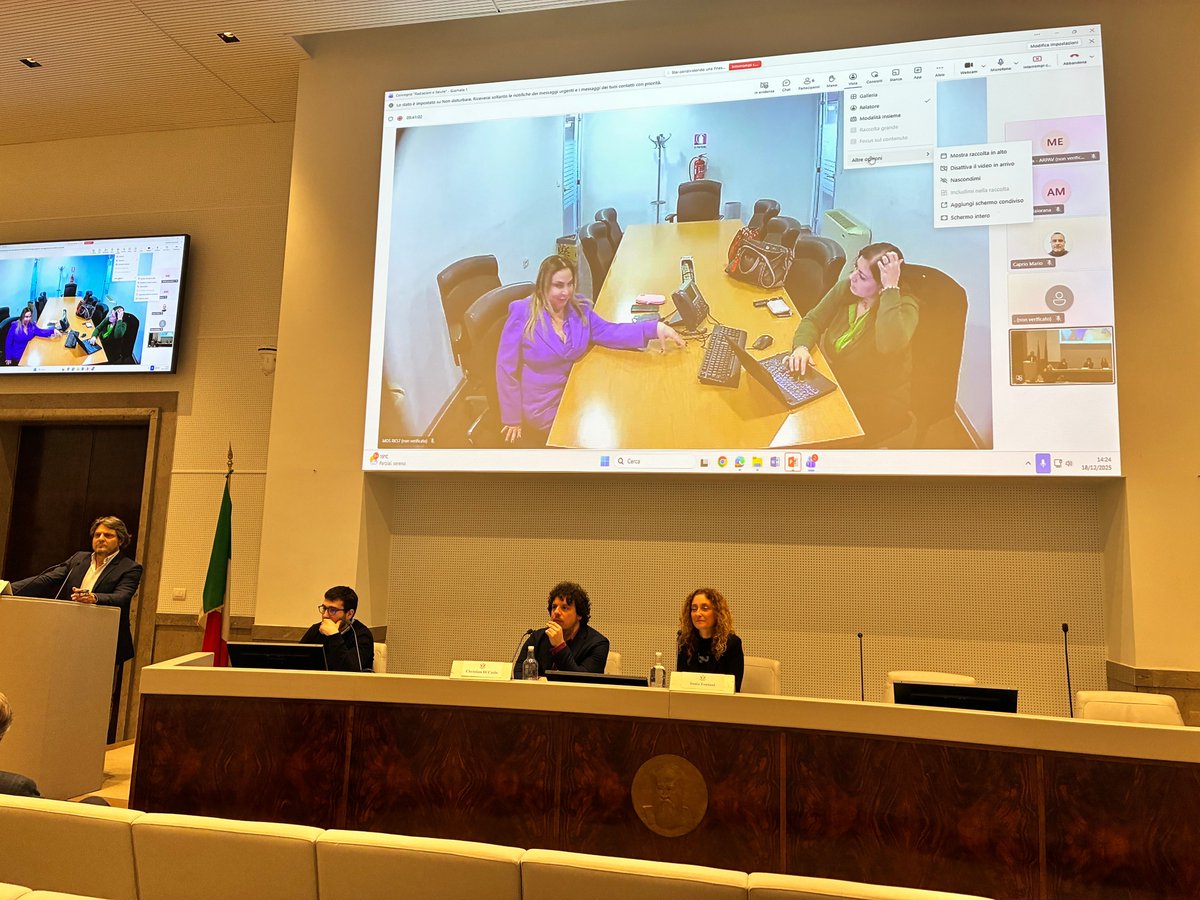 ISIN all'evento Radiazioni e Salute organizzato dall’ISS. La sessione dedicata a Emergenze nucleari e radiologiche è stata co-moderata da ISIN e #ISS. L’Ispettorato ha inoltre fornito un contributo tecnico di alto profilo attraverso due interventi chiave. isinucleare.it/it/notizie/isi…