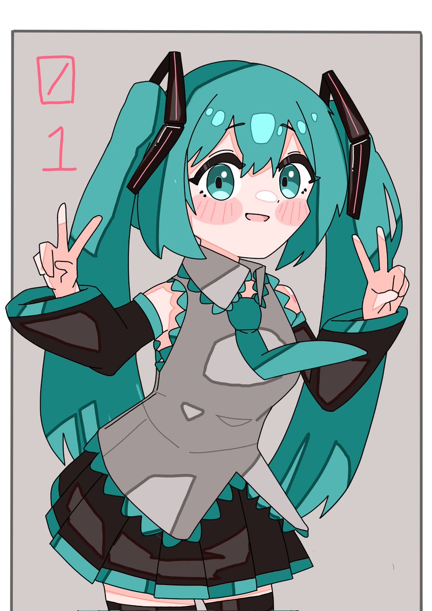 oisabo_'s tweet image. #初音ミク