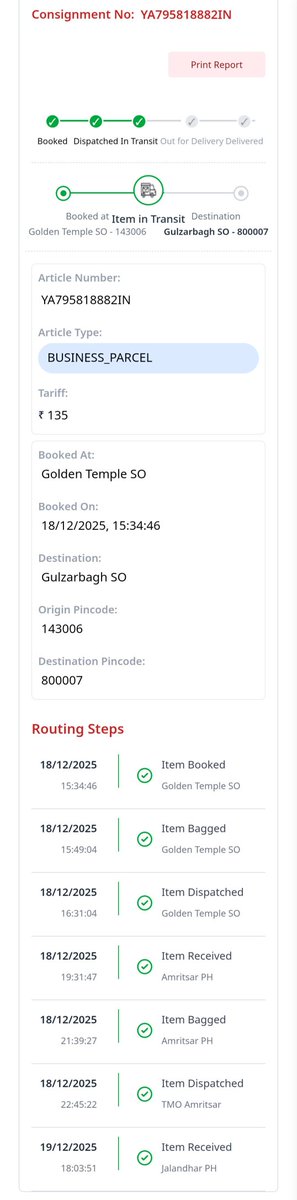 WikiHelp_Inc's tweet photo. @IndiaPostOffice मेरा पार्सल (YA795818882IN) अभी तक डिलीवर नहीं हुआ है और मैंने शिकायत (2454812104) भी दर्ज कराई लेकिन उस पर भी कोई कार्रवाई नहीं हुई। कृपया इस पर तुरंत संज्ञान लें और समस्या का समाधान करें। @JM_Scindia @AmritMahotsav #IndiaPost #DakSewaJanSewa #BycottIndiaPost https://t.co/Kr5eelgByz