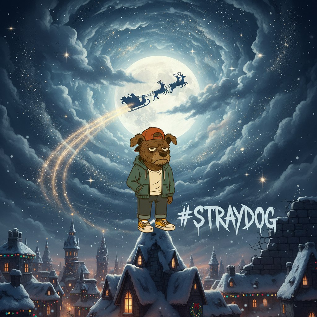 TCillionaires's tweet photo. Merry Christmas 🎄 May this season bring you warmth and hope. 

@straydogcoin @VitalikButerin 
#StrayDogSanta #StrayDog https://t.co/3BgwnJZnAV