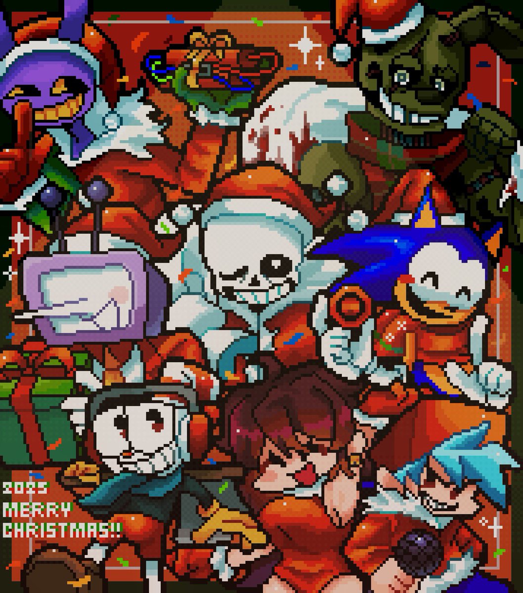 9Aaaalt29's tweet image. メリクリ！🎅🎁