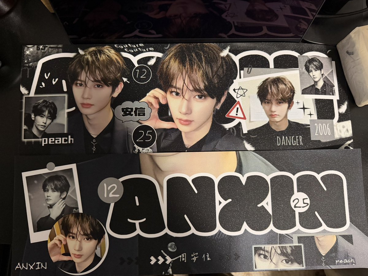 20251220 Anxin When An Xin saw the banner I made, thankfully I