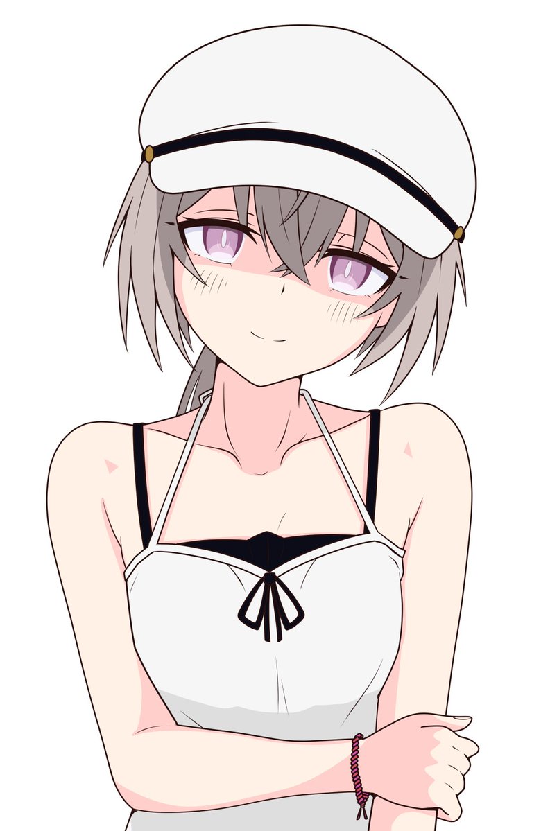 キャスケットとかのでっかい帽子似合うよね…って思って描いてたやつ見て 