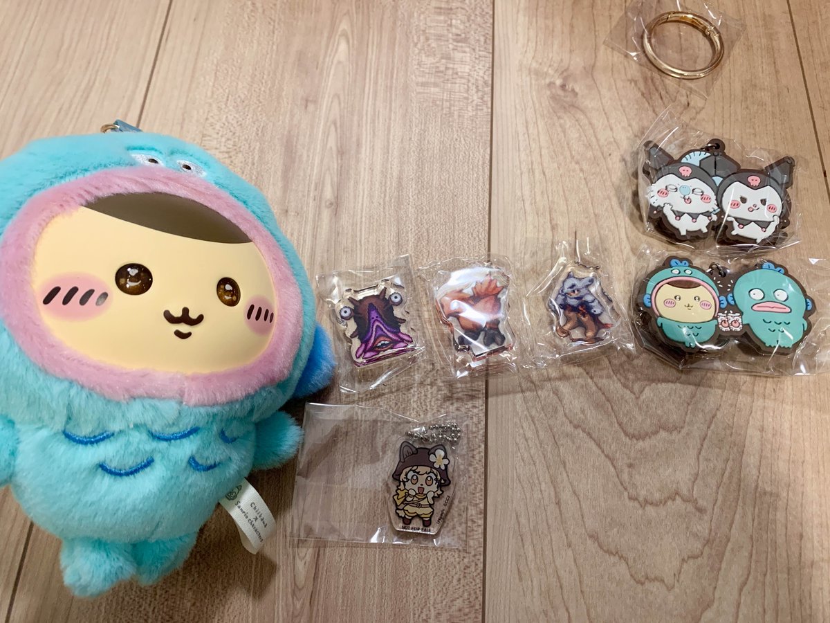 ちいかわ くりまんじゅう ハンギョドン sanrio サンリオ コラボ ちいかわ サンリオキャラクターズ くりまんじゅう ハンギョドンサンリオ