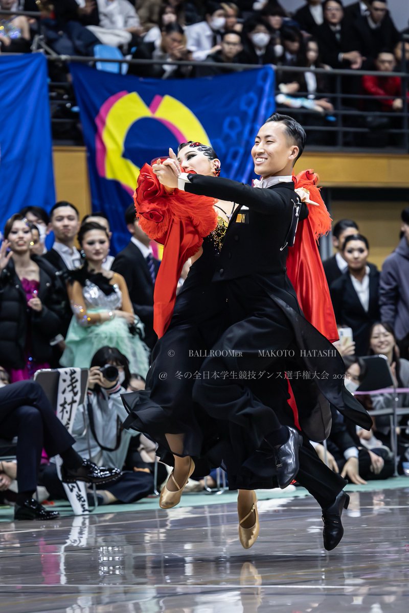 ballroomer_'s tweet photo. 全日本学生競技ダンス選手権
#冬全2025
Quick Stepの部　第3位

東部推奨選手
(慶應義塾大学・津田塾大学)

小山・岡部組 https://t.co/PwBcSBA7wK