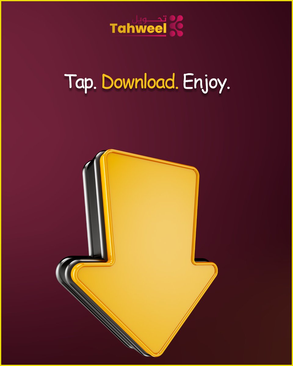 Tahweelapp's tweet image. Ready to upgrade the way you shop? 👇 Tap below and experience digital shopping made smarter, faster, and easier with Tahweel. Your next favorite app is just one tap away. 🚀
#Tahweel #DownloadNow #SmartShopping #EcommerceApp