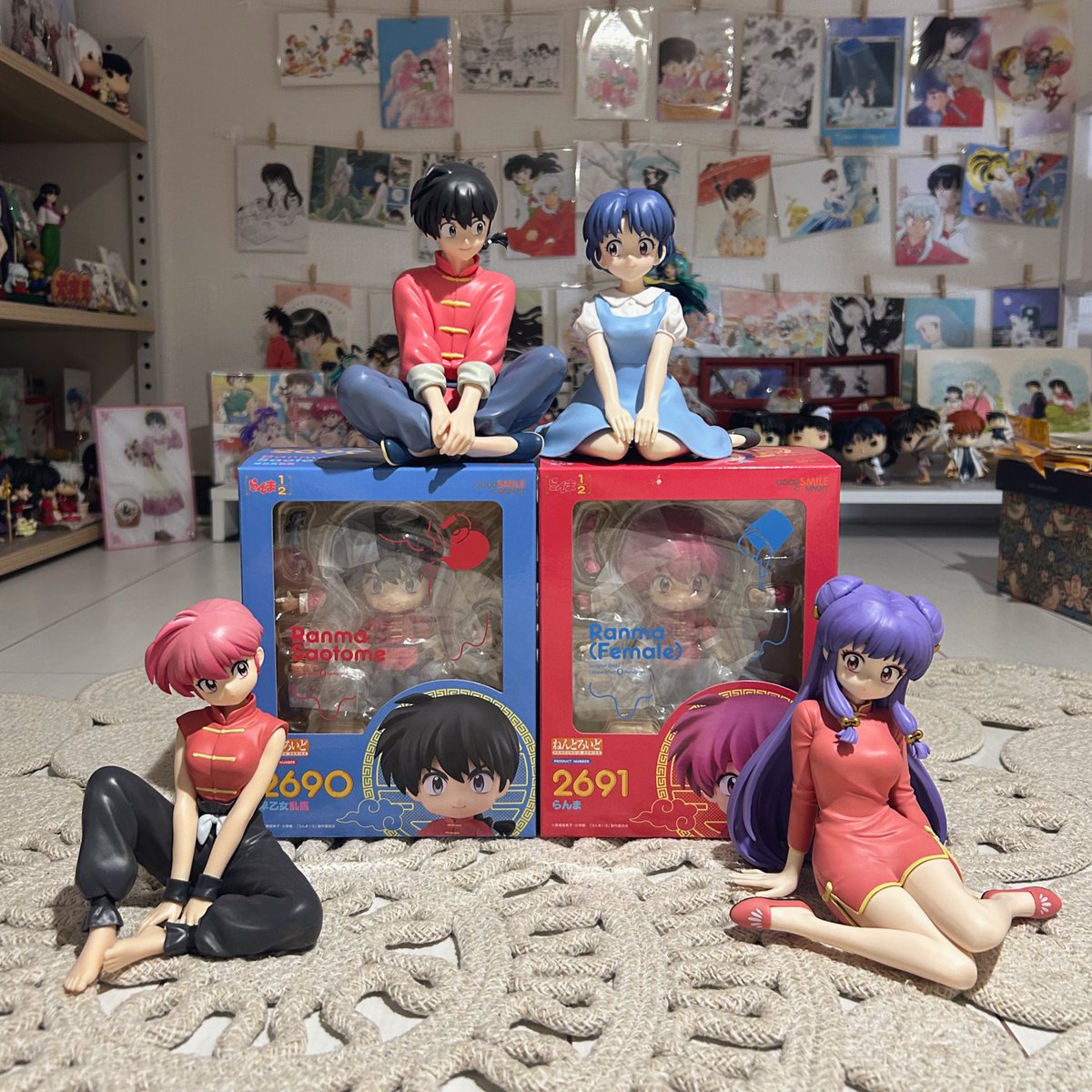 らんま1/2 ねんどろいど 2体セット 2691 2690 らんま1/2_ねんどろいど